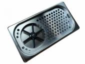 Мойка для питчера, врезная, с сушильной сеткой 327x176x40