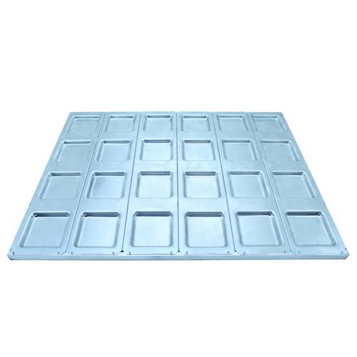 Лист для выпечки чиабатты и булочек панини 100 мм 530*325 Лист для выпечки чиабатты и булочек панини 100 мм 530*325