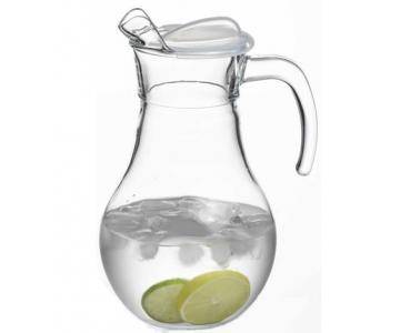 Кувшин 1,8л с прозр. пласт. крышкой (Бистро) 43934 Pasabahce-завод Бор 03090241 /6/