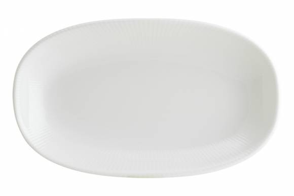 Блюдо овальное 290*170 мм. Ирис Белый, форма Гурмэ Bonna IRSWHGRM29OKY b