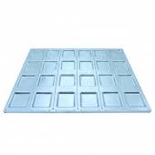 Лист для выпечки чиабатты и булочек панини 160 мм 530*325 Лист для выпечки чиабатты и булочек панини 160 мм 530*325