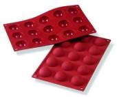 Форма силиконовая "Полусфера" Martellato SF005/N 15 порций