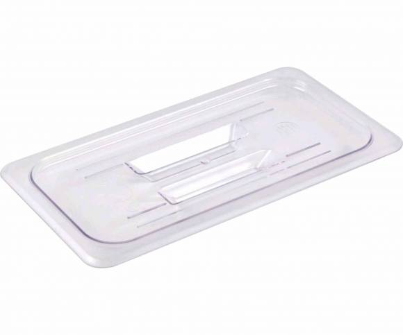 Крышка стандартная для GN1/4 п/к прозрачная Рестола с ручкой [JW-P14HC]