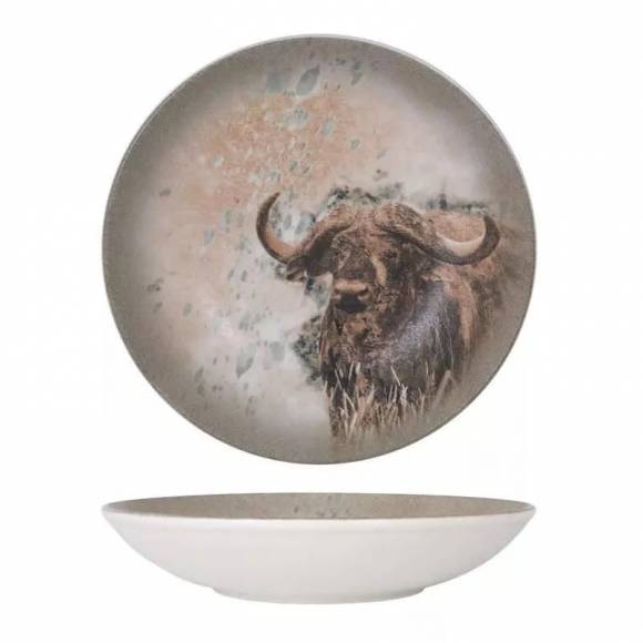 Тарелка глубокая 1300 мл 250 мм Bonna Savanna S-MT-SAVBUBLM25CK b