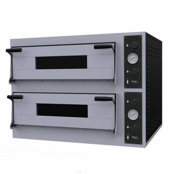 Печь для пиццы 2-камерная Apach AMM44 P 4+4 Печь для пиццы 2-камерная Apach AMM44 P 4+4