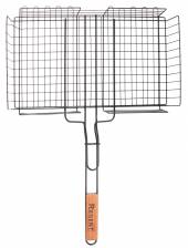 Решетка-гриль 450х250мм глубокая антипригарное покрытие Regent Inox  93-PIC-73-2  3648