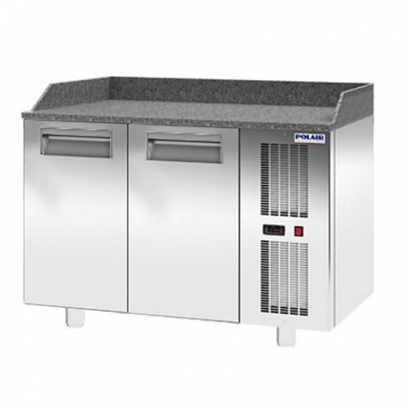 Стол холодильный Grande С Polair TM2GNpizza-GC 2 двери столешница гранит Стол холодильный Grande С Polair TM2GNpizza-GC 2 двери столешница гранит