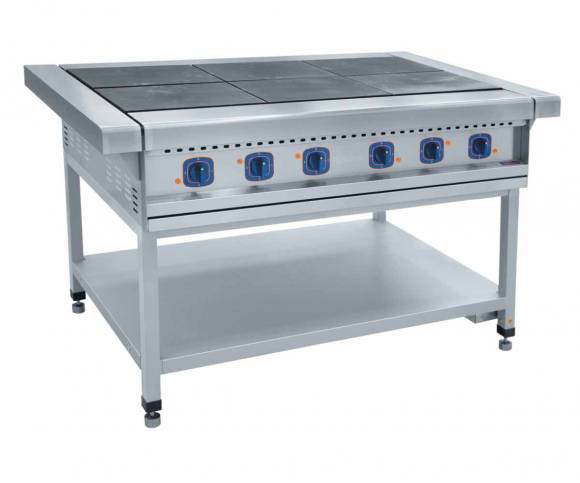 Плита электрическая 6 конфорок Абат ЭП-6П