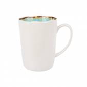 Кружка 390мл LAGUNA AZZURO Cosy&Trendy белый/лазурный 3358587