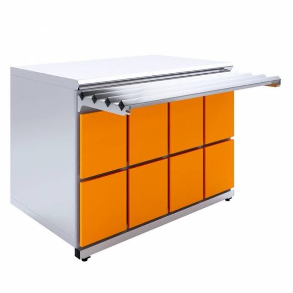 Прилавок нейтральный Domino Luxstahl ПН-1200 Premium Прилавок нейтральный Domino Luxstahl ПН-1200 Premium