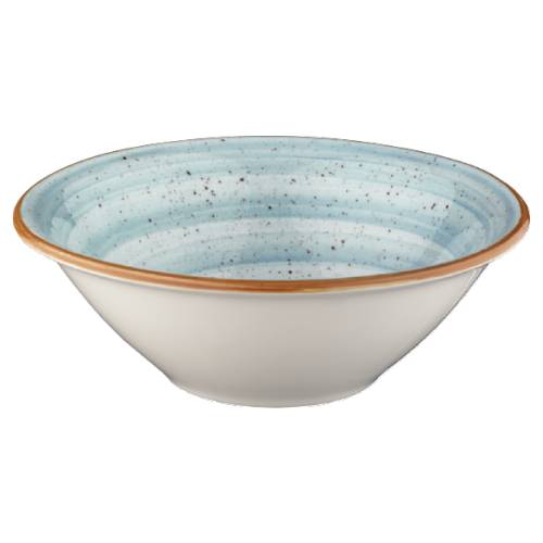 Салатник конусный 16см 400мл фарфор Gourmet Aura Aqua Bonna AAQGRM16KS b