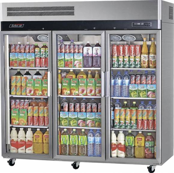 Шкаф морозильный демонстрационный Turbo Air KF65-3G