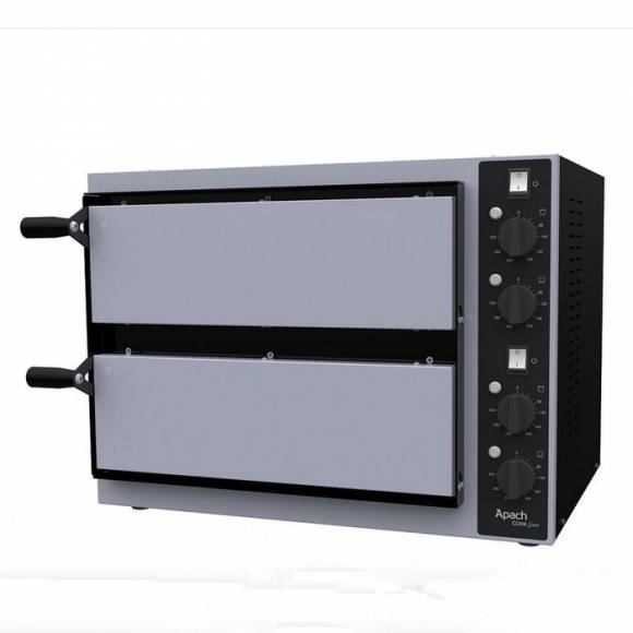 Печь для пиццы 2-камерная Apach AMS2 ECO P