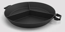 Сковорода 850мм 3-секционная чугун Kohler (GG) 83871 Сковорода 850мм 3-секционная чугун Kohler (GG) 83871