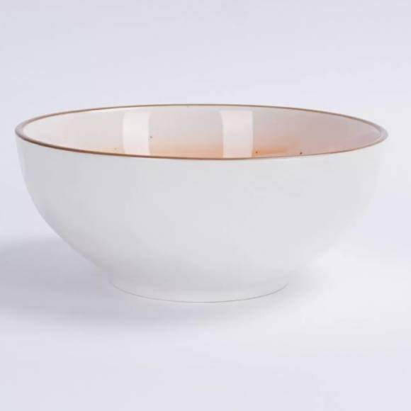 Салатник 15,5*15,5*5 см, 510 мл, фарфор,оранжевый цвет "The Sun" P.L. 170640 /6/