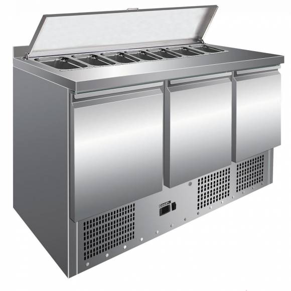 Стол холодильный 3-дверный салат-бар COOLEQ S903-7GN 1/3 Стол холодильный 3-дверный салат-бар COOLEQ S903-7GN 1/3