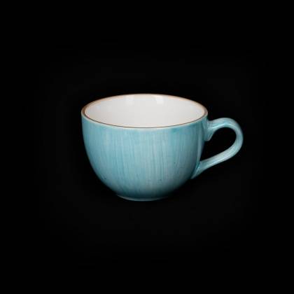 Чашка кофейная 95мл  Corone Nature голубая /72/
