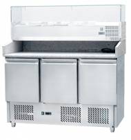 Стол холодильный GN1/1 серия 700 столешница и бортик из гранита Koreco S903PZ 8927 Стол холодильный GN1/1 серия 700 столешница и бортик из гранита Koreco S903PZ 8927