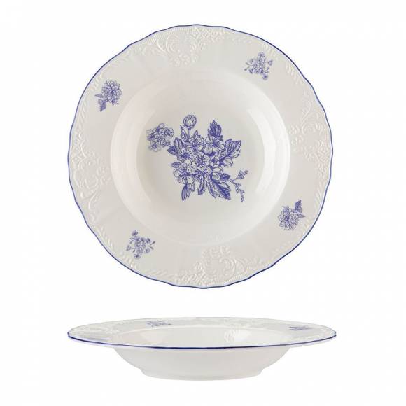 Тарелка глубокая 23 см Sea Flower P.L. Proff Cuisine NY-YQA4767B-BP-9X6 Тарелка глубокая 23 см Sea Flower P.L. Proff Cuisine NY-YQA4767B-BP-9X6