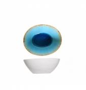 Салатник 100мл 105х90х40мм LAGUNA AZZURO Cosy&Trendy белый/лазурный 5349072