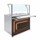 Мармит вторых блюд паровой Pafos Luxstahl МВП (С)-1500 Premium (камень)