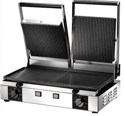 Гриль контактный Fimar PE50M (рифленая + комбинированная)