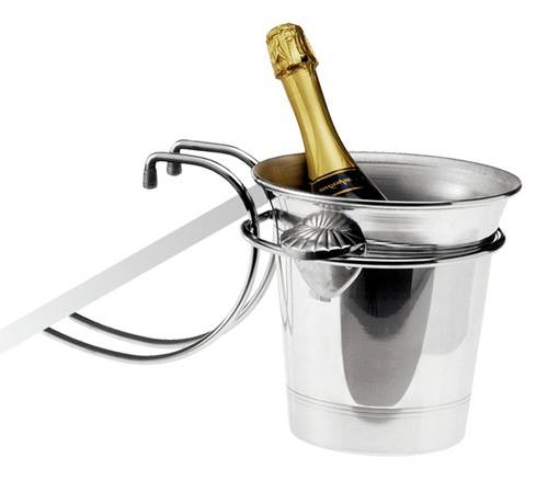 Подставка для ведра для вина/шампанского d=20,5 см. h=17,2 см. хром. Tellier NC024 Подставка для ведра для вина/шампанского d=20,5 см. h=17,2 см. хром. Tellier NC024