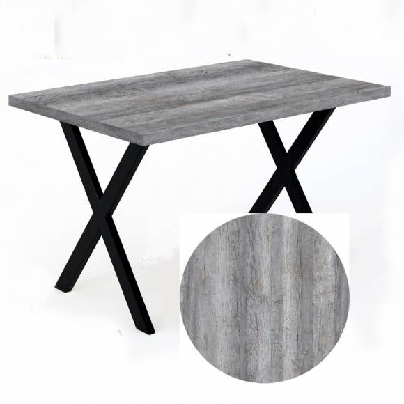 Стол прямой 1200х800х750 Х-образный Рагнар Стол прямой 1200х800х750 Х-образный Рагнар