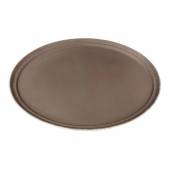 Поднос овальный коричневый 65х56см прорезиновый ПЛАСТИК P.L. - BarWare 2700 CT BROWN Поднос овальный коричневый 65х56см прорезиновый ПЛАСТИК P.L. - BarWare 2700 CT BROWN