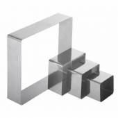 Форма кондитерская 260х260x50мм нерж. Luxstahl для выпечки квадратная Форма кондитерская 260х260x50мм нерж. Luxstahl для выпечки квадратная