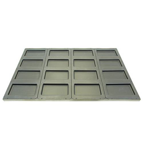 Лист для выпечки чиабатты и булочек панини 160 мм 600*400 с антипригарным покрытием