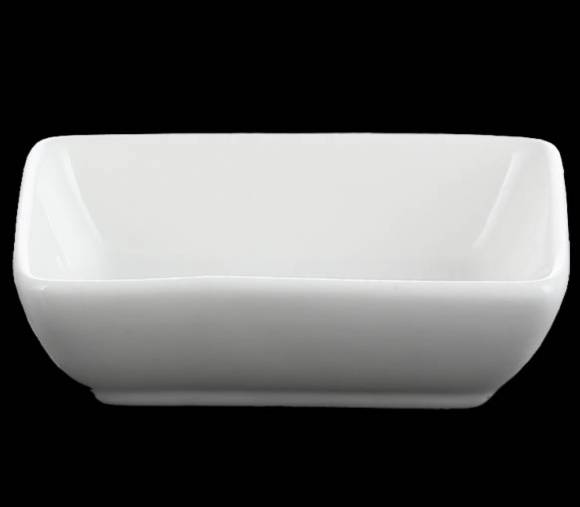 Блюдце для соуса 60 мл 80х60мм прямоугольное Wilmax WL-996012/А /6/144/ Блюдце для соуса 60 мл 80х60мм прямоугольное Wilmax WL-996012/А /6/144/