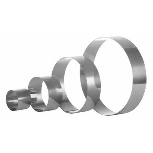 Форма кондитерская 140х50мм нерж. Luxstahl для торта круглая