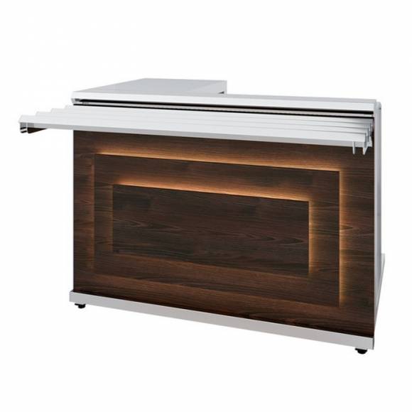 Прилавок кассовый универсальный Pafos Luxstahl КК-1200 Premium (камень) Прилавок кассовый универсальный Pafos Luxstahl КК-1200 Premium (камень)