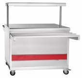 Прилавок для горячих напитков Абат Передвижная линия ПГН-70ПМ нейтральный