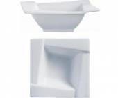 Салатник 70мл 100х100мм квадратный Эпитайзер R0747  38681 /6/24/