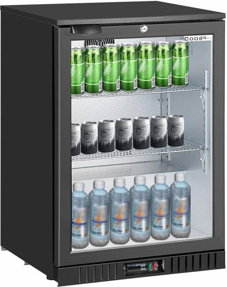 Шкаф холодильный барный Cooleq BF-140H черный