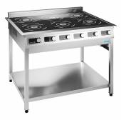 Плита индукционная 6-конфор. Челябторгтехника ПЭИ-6/L2  2х2,5/4х3,5 кВт