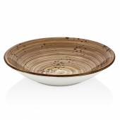 Тарелка глубокая 1600 мл 280мм фарфор Vintage By Bone HA-VT-FL-28-CK /6/