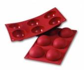 Форма силиконовая "Полусфера" Martellato SF002/N 6 порций