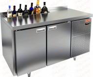 Стол холодильный барный Hicold SN 11 HT V 2 двери, ванна для бутылок