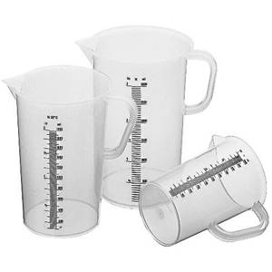 Мерный кувшин 2л Paderno полипропилен D=15/19.5,H=21.5,L=20.5,B=15см 47606-20 