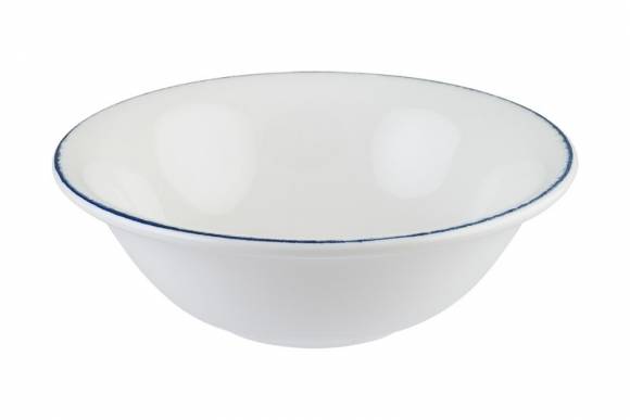 Салатник 700мл 180 мм фарфор Gourmet Retro Bonna E101GRM18KS синий край b