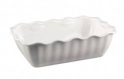 Салатник 4л 330х265х80мм с волнистыми краями белый Рс 54858 	422108216 /14/