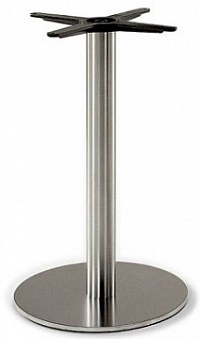 Матовые подстолья из нержавеющей стали