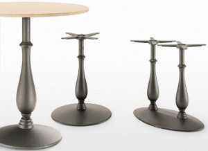 Подстолья из чугуна и черного металла