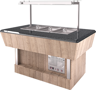 Шведский стол Пристенный Refettorio