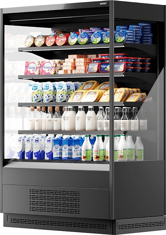 Стеллажи со встроенным холодом