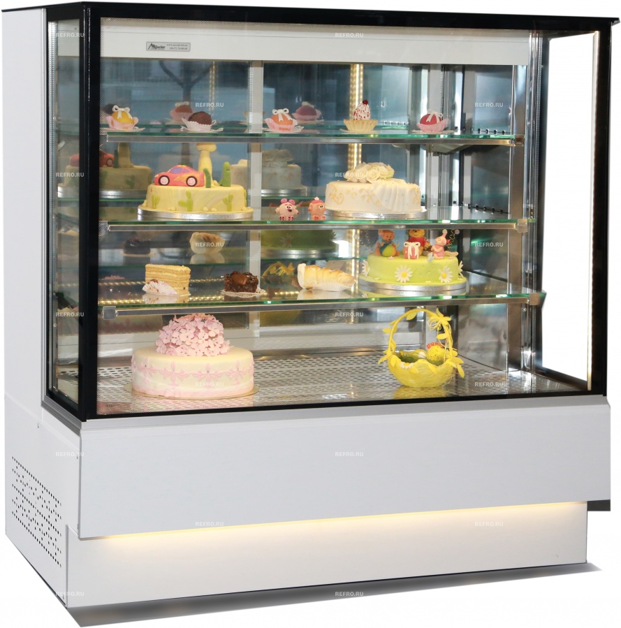 Витрины холодильные кондитерские Каталина Glacier (Россия)