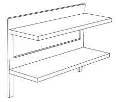 Полки производственные